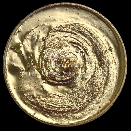 3D Premium Sculpture Painting Paste|Texture Paste|Decorative Plaster|Ready to Use|Ideal for Artwork|Stencil|Flowers|Texture|Art Relief|New Formula| 6 oz by Volume|Ezgi Sertcetin